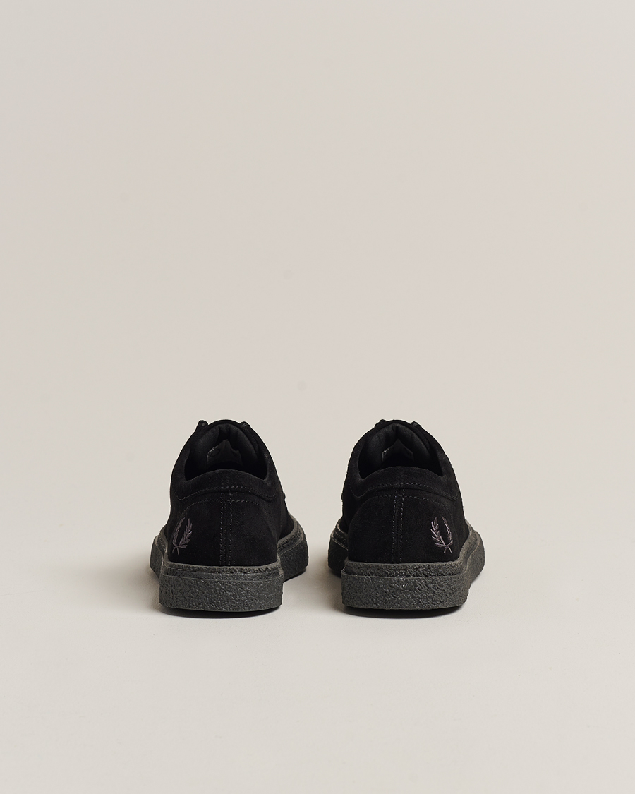 Heren | Derby schoenen | Fred Perry | Dawson Low Suede Shoe Black