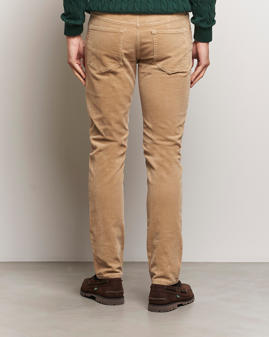 Heren | Broeken | GANT | Cord 5-Pocket Jeans Dark Khaki