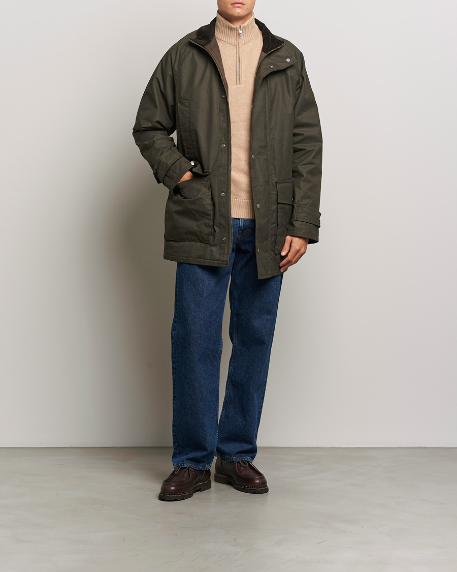 Heren | Jassen | GANT | Double Decker Jacket Dark Sage