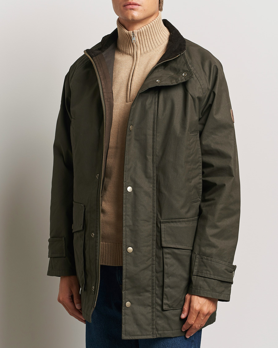 Heren | Jassen | GANT | Double Decker Jacket Dark Sage