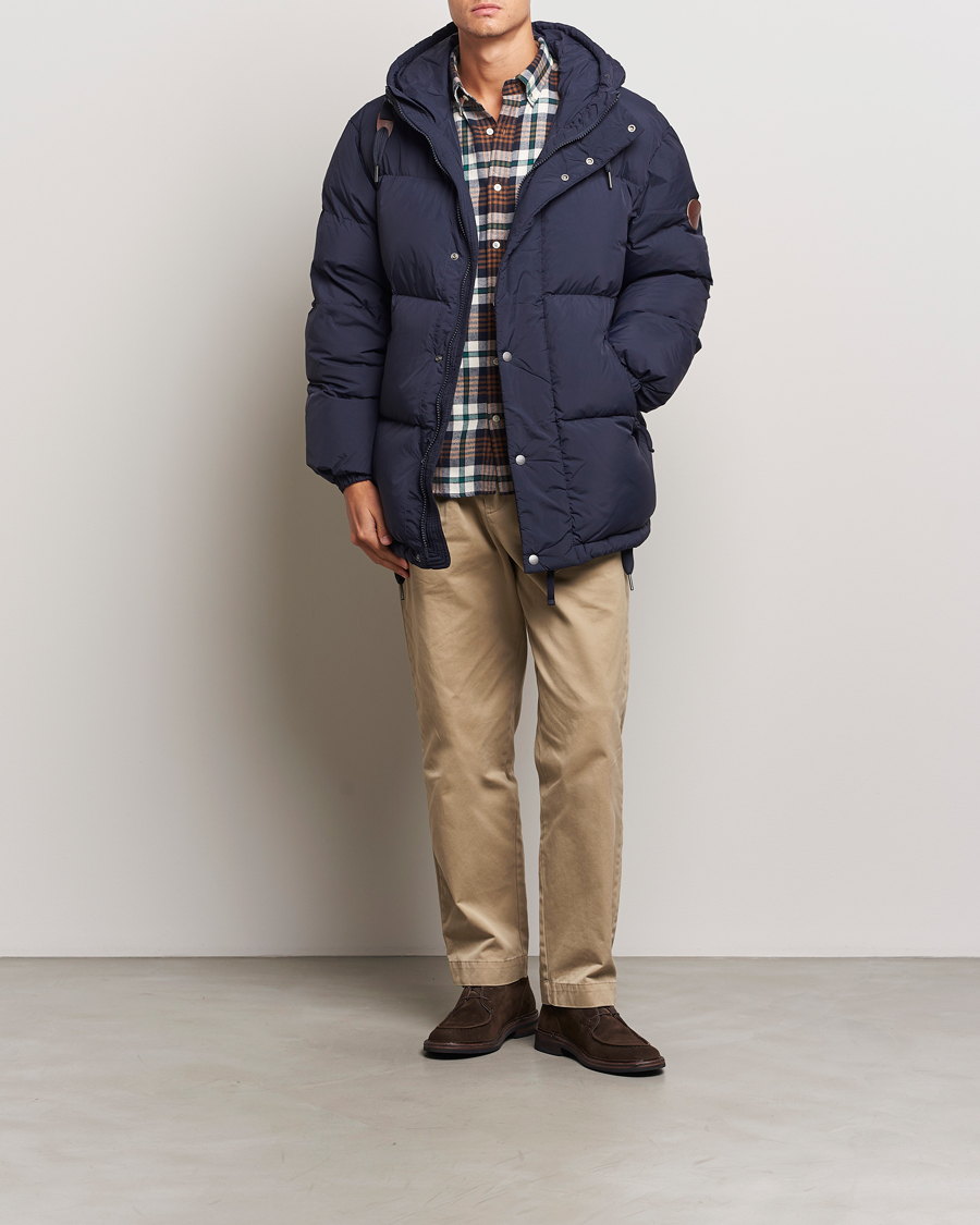 Heren | Jassen | GANT | Expedition Down Puffer Evening Blue