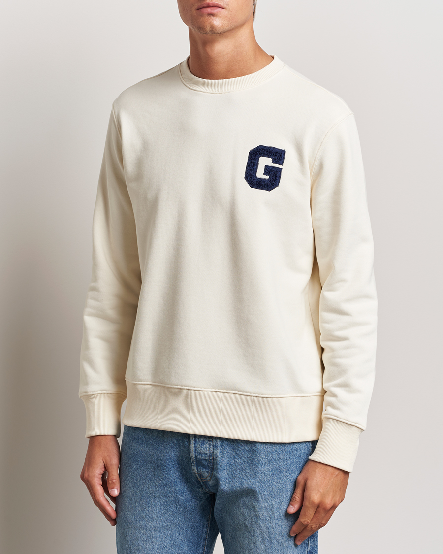Heren | Truien | GANT | G Graphic Sweatshirt Cream