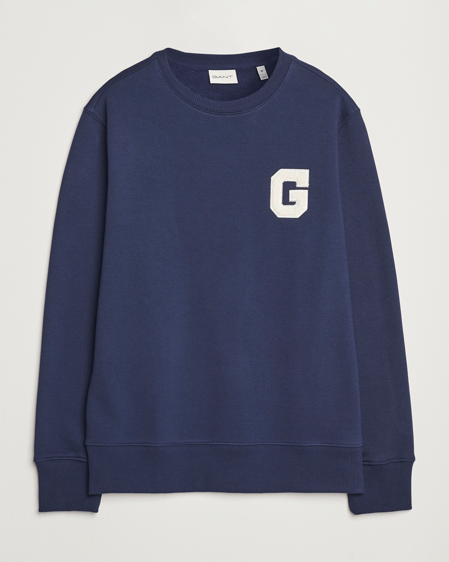 Heren | Truien | GANT | G Graphic Sweatshirt Classic Blue