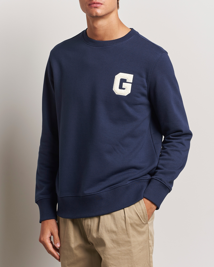 Heren | Truien | GANT | G Graphic Sweatshirt Classic Blue