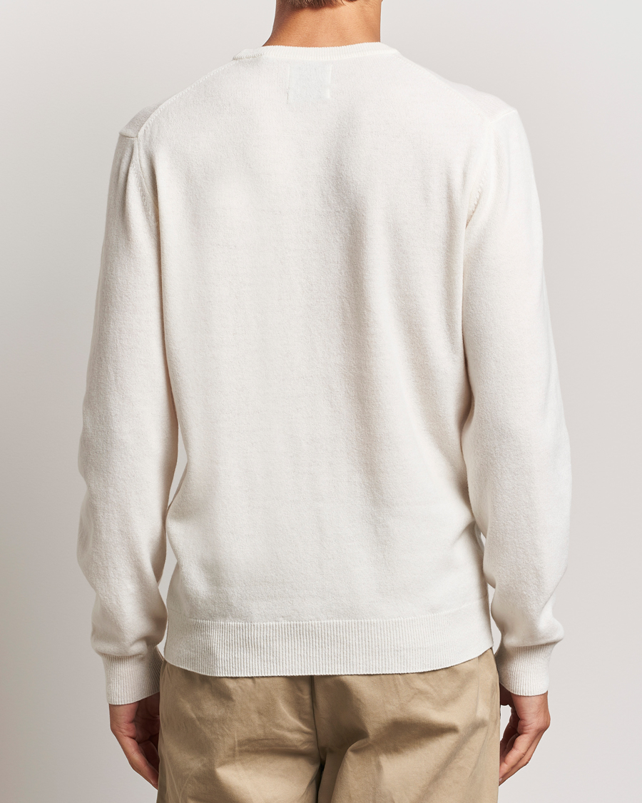 Heren | Truien | GANT | Lambswool Crew Neck Pullover Cream