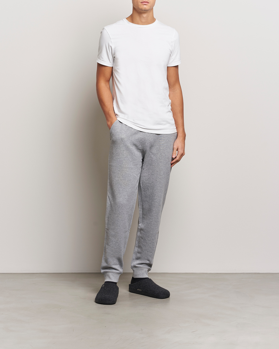 Heren | Broeken | GANT | Original Sweatpant Grey Melange