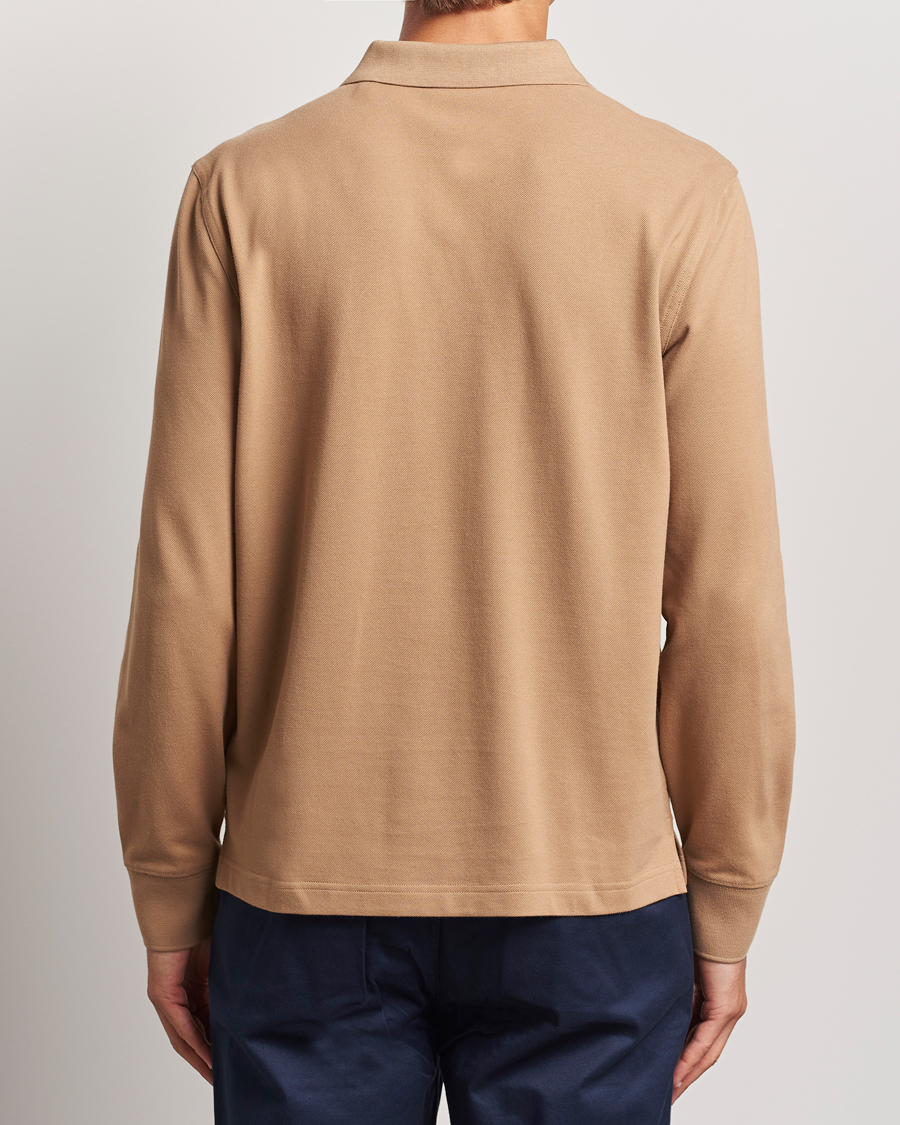 Heren | Truien | GANT | Regular Shield Pique Polo Warm Khaki