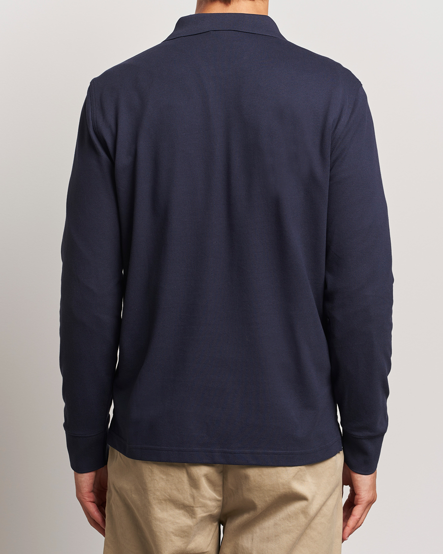 Heren | Truien | GANT | Regular Shield Pique Polo Evening Blue