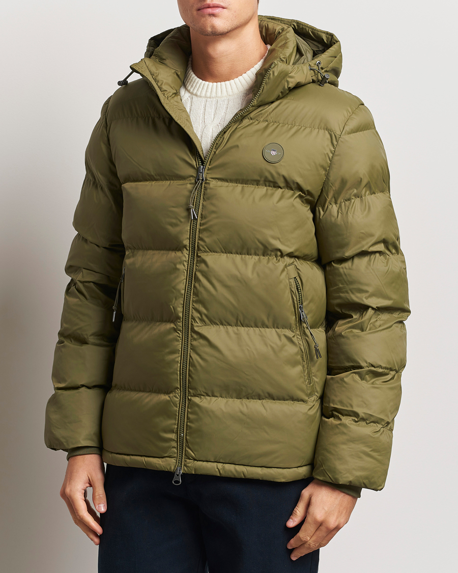 Heren | Jassen | GANT | The Active Cloud Jacket Juniper Green