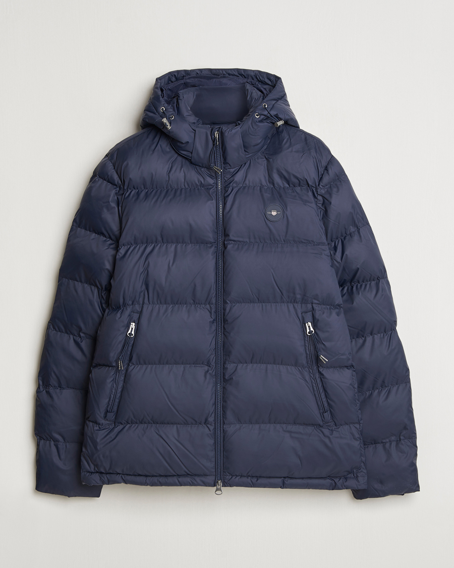 Heren | Jassen | GANT | The Active Cloud Jacket Evening Blue