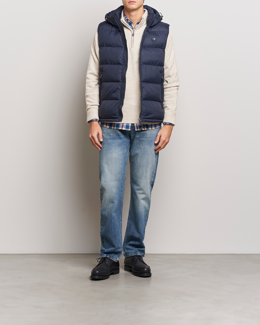 Heren | Jassen | GANT | The Active Cloud Vest Evening Blue