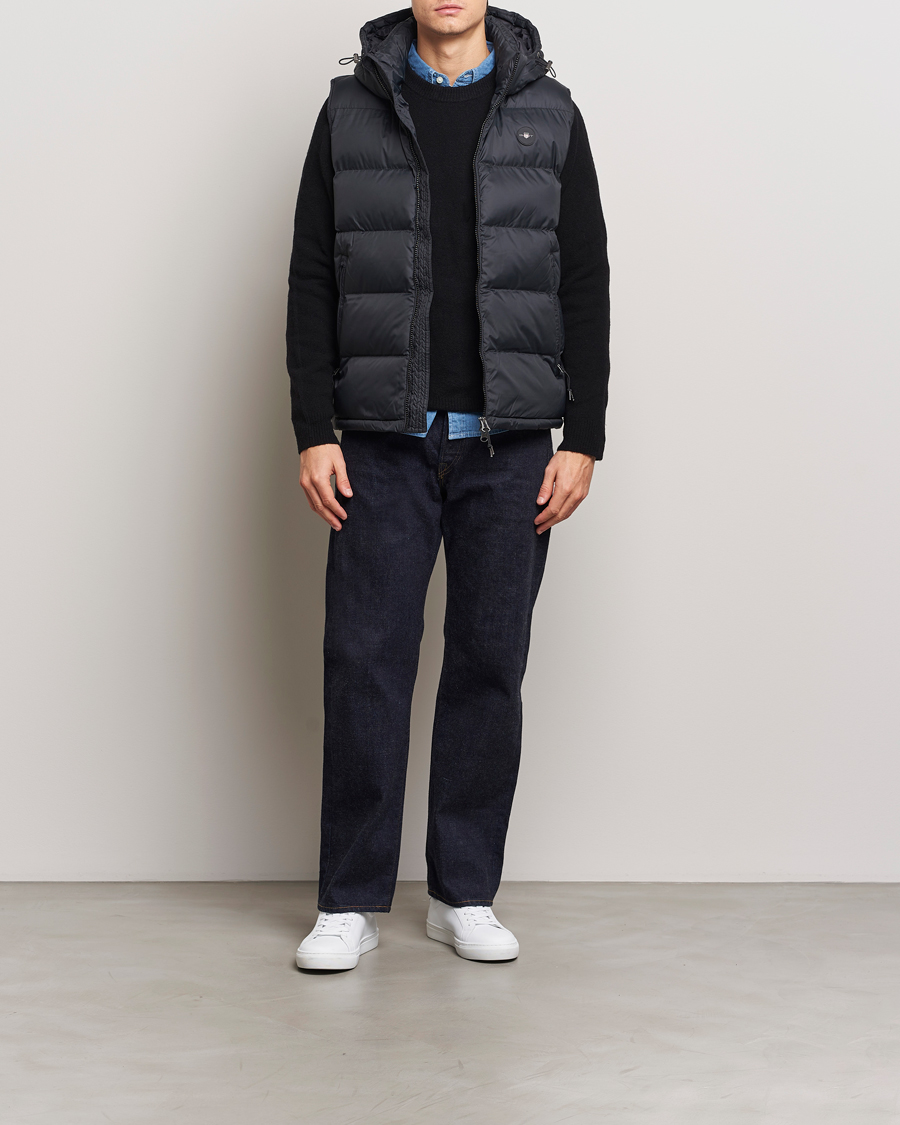 Heren | Jassen | GANT | The Active Cloud Vest Black