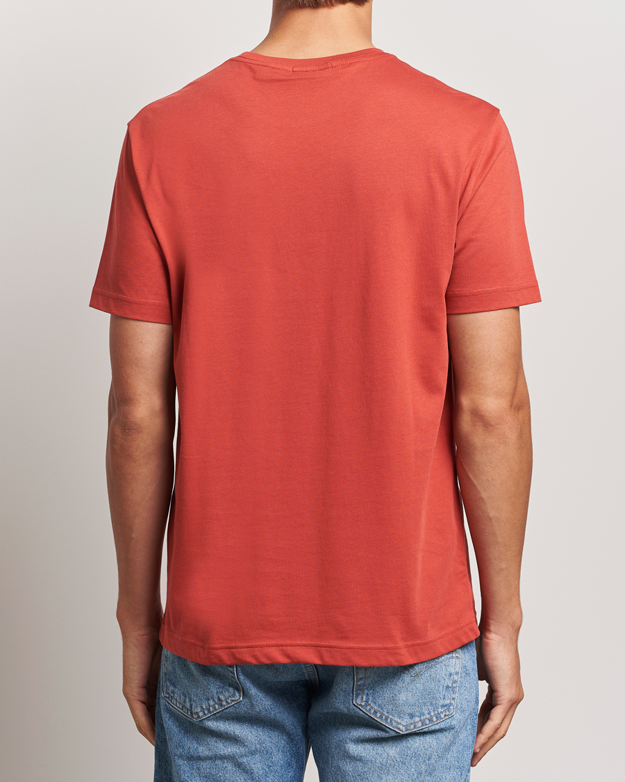 Heren | T-shirts | GANT | The Original T-Shirt Iron Red