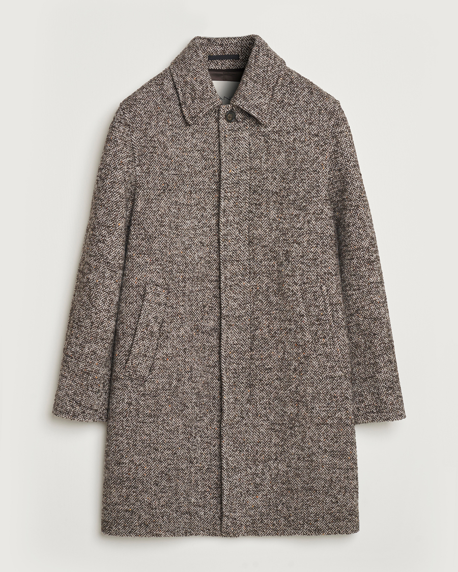 Heren | Jassen | GANT | Wool Coat Deep Brown