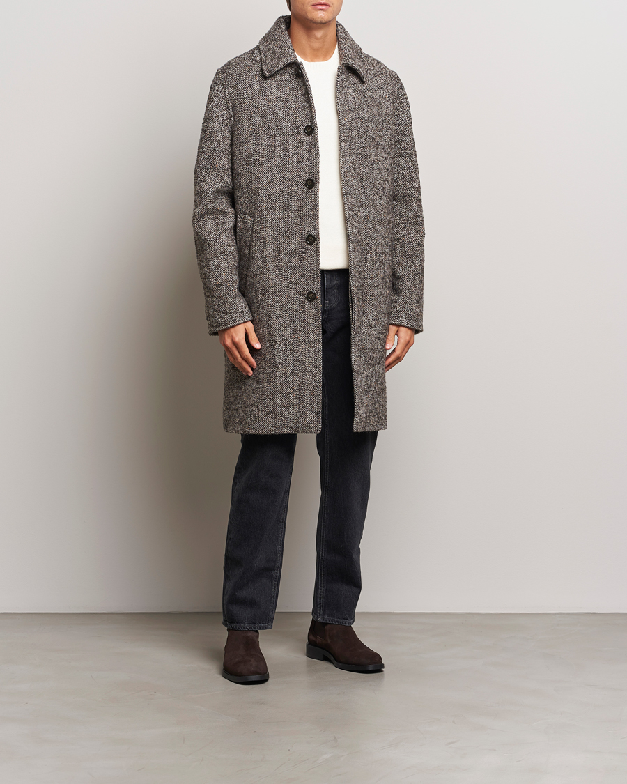 Heren | Jassen | GANT | Wool Coat Deep Brown
