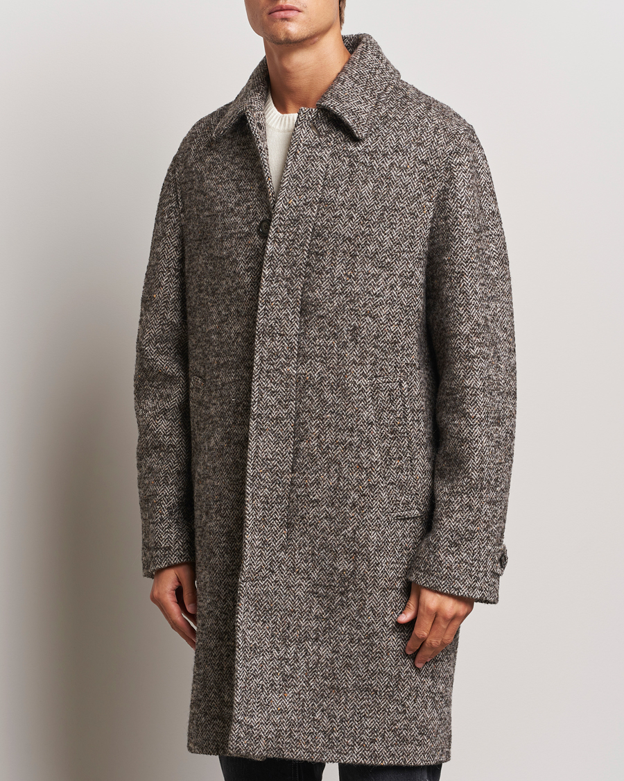Heren | Jassen | GANT | Wool Coat Deep Brown
