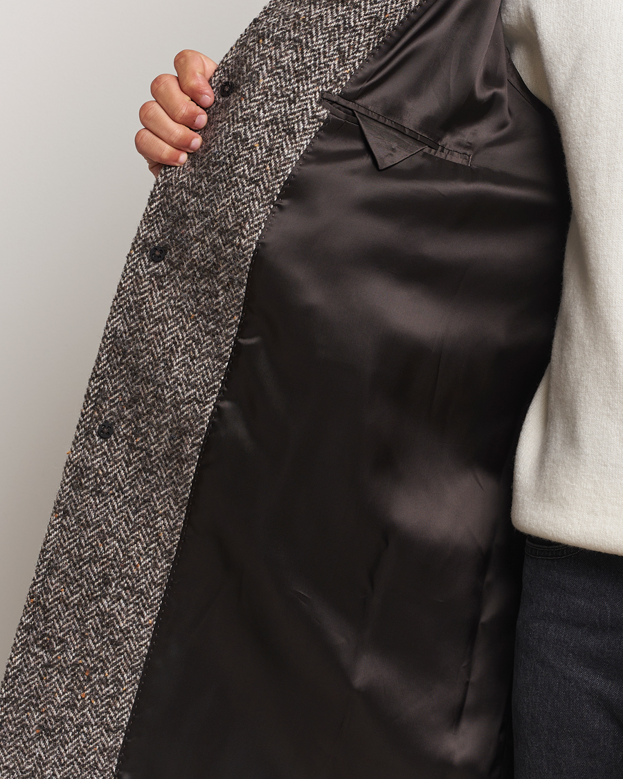 Heren | Jassen | GANT | Wool Coat Deep Brown