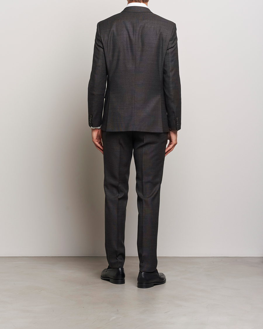 Heren | Pakken | BOSS BLACK | Huge Wool Suit Open Green