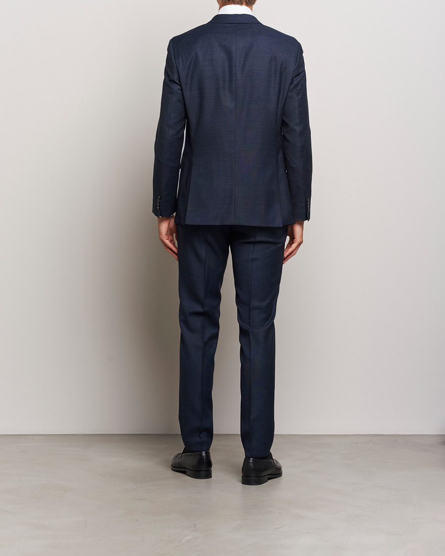 Heren | BOSS BLACK Huge Wool Suit Open Blue | BOSS BLACK | Huge Wool Suit Open Blue