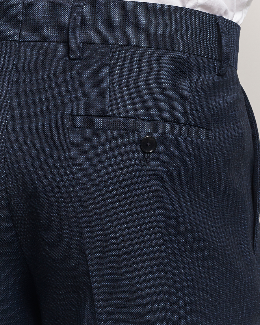 Heren | BOSS BLACK Huge Wool Suit Open Blue | BOSS BLACK | Huge Wool Suit Open Blue