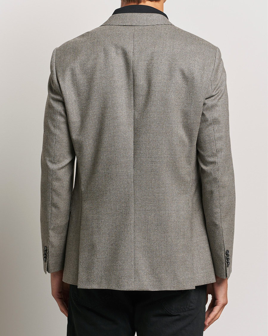 Heren | Blazers | BOSS BLACK | Hutson Wool Dogtooth Blazer Open White
