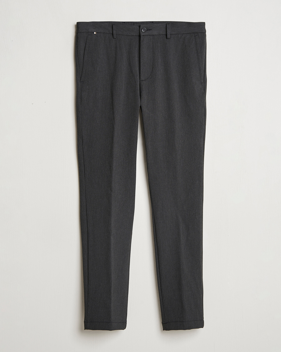Heren | Broeken | BOSS BLACK | Kaiton Structured Chinos Black