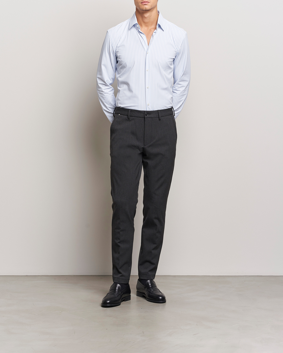 Heren | Broeken | BOSS BLACK | Kaiton Structured Chinos Black