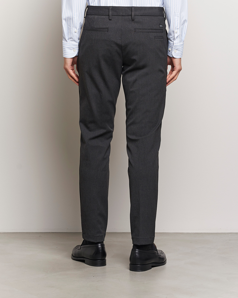 Heren | Broeken | BOSS BLACK | Kaiton Structured Chinos Black