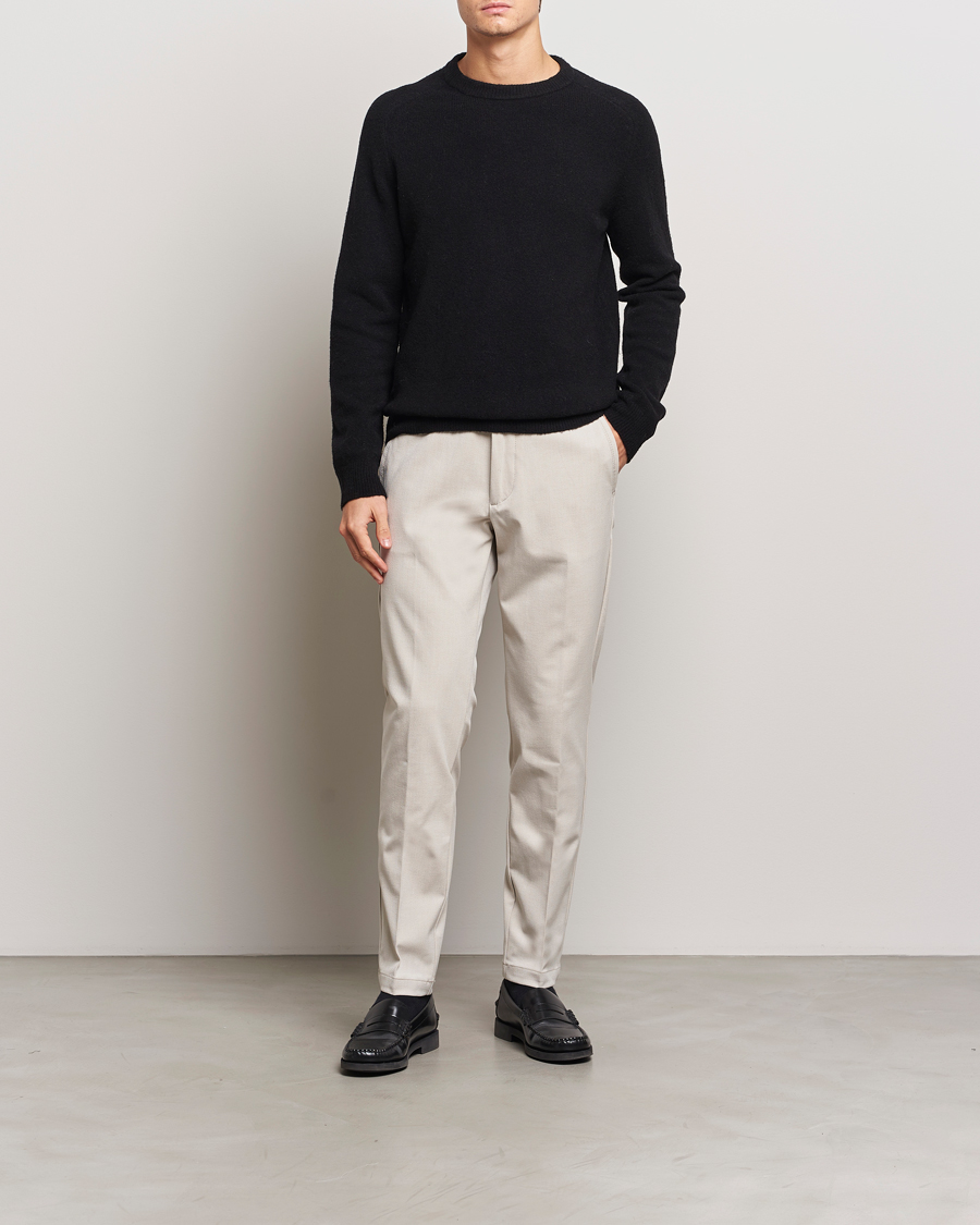 Heren | Broeken | BOSS BLACK | Kaiton Structured Chinos Light Beige