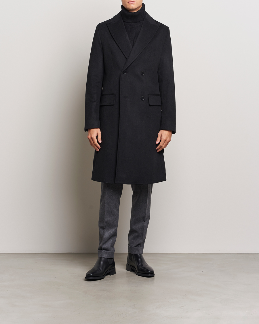 Heren | Jassen | BOSS BLACK | Hyde Double Breasted Coat Black