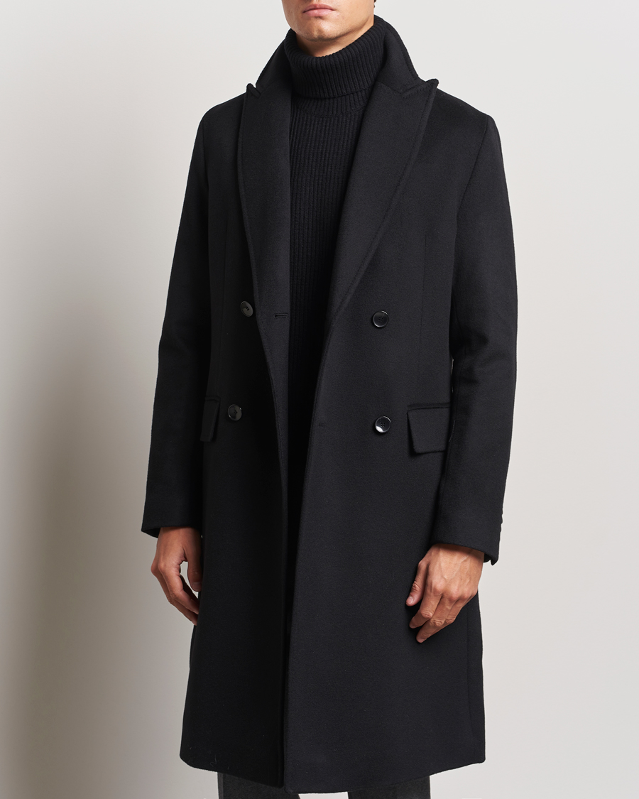 Heren | Jassen | BOSS BLACK | Hyde Double Breasted Coat Black
