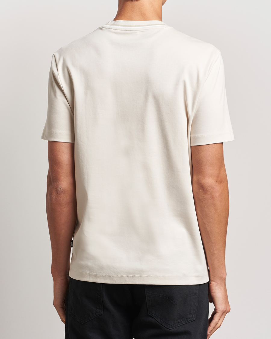 Heren | T-shirts | BOSS BLACK | Thompson Crew Neck T-Shirt Open White