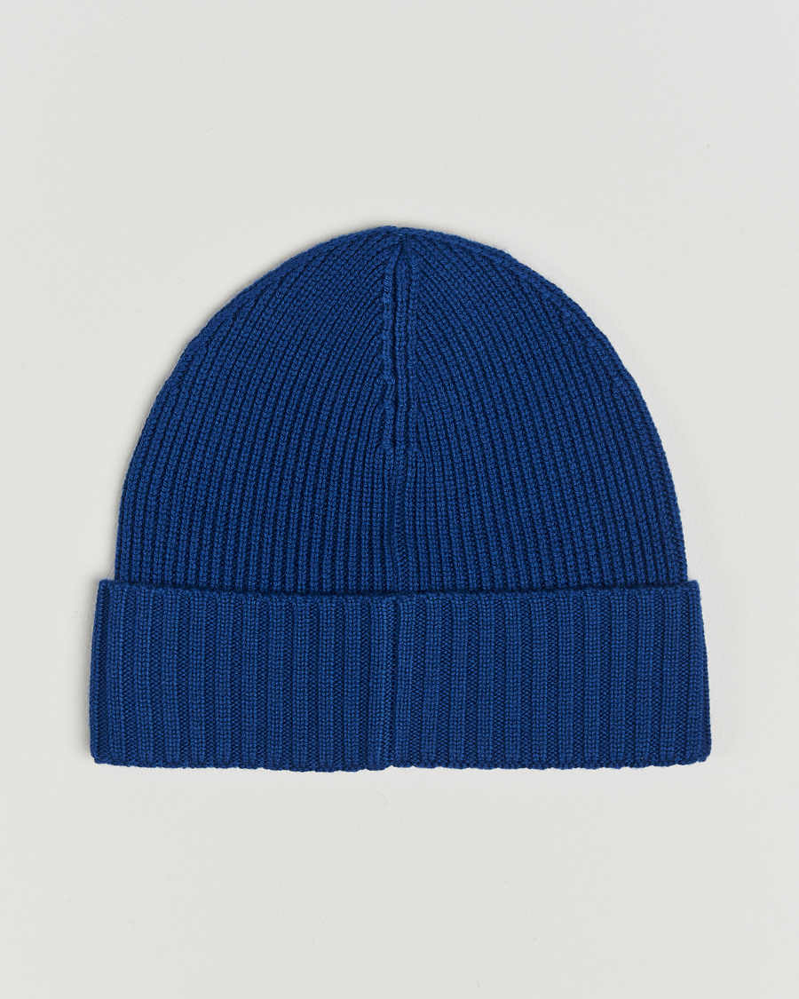 Heren | BOSS BLACK Fati Wool Beanie Open Blue | BOSS BLACK | Fati Wool Beanie Open Blue