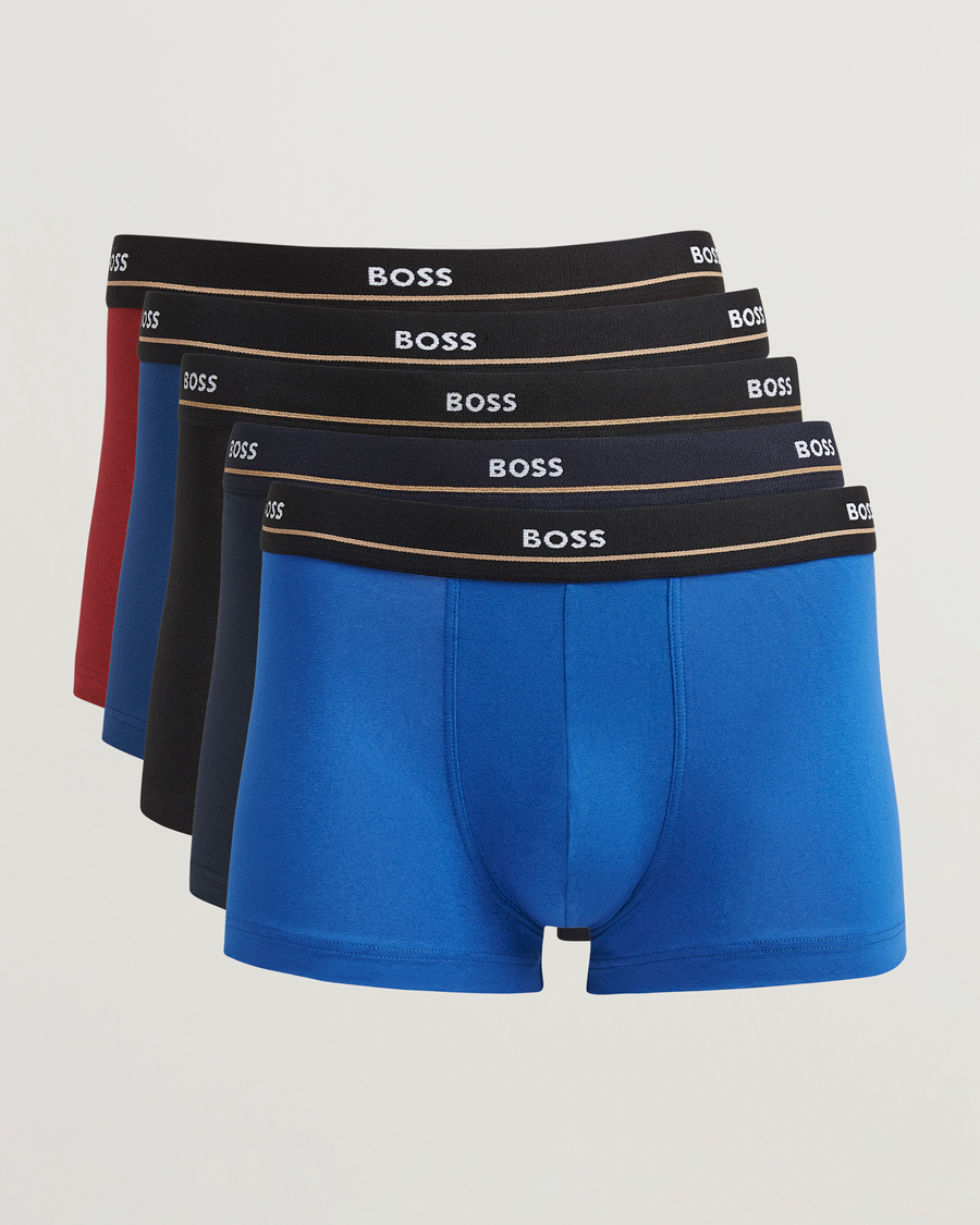 Heren | Ondergoed | BOSS BLACK | 5-Pack Trunk Boxer Multi