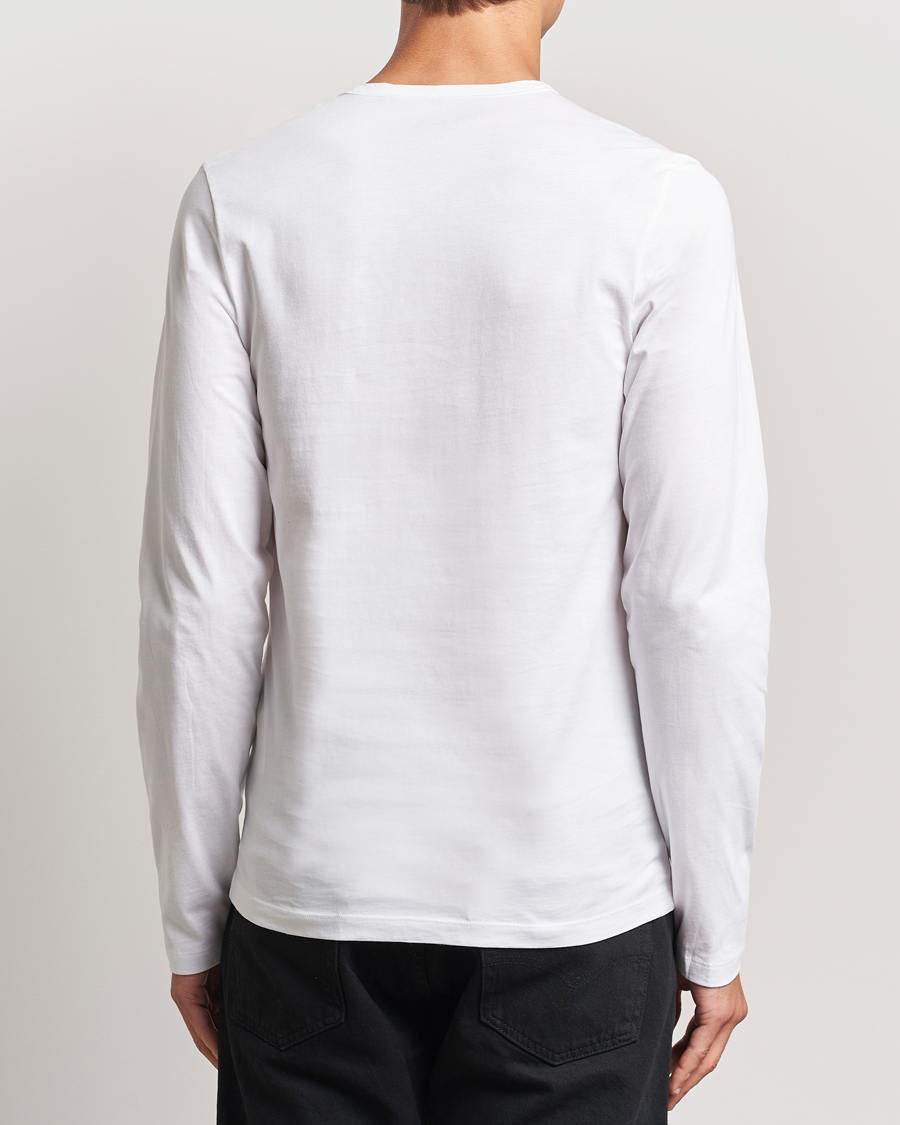 Heren | T-shirts | BOSS BLACK | 3-Pack Long Sleeve T-Shirt White/Navy/Black