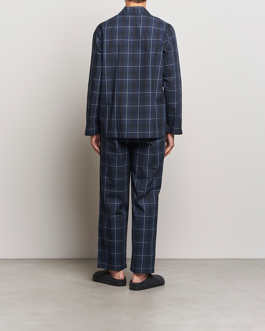 Heren | BOSS BLACK Urban Checked Pyjama Set Dark Blue | BOSS BLACK | Urban Checked Pyjama Set Dark Blue
