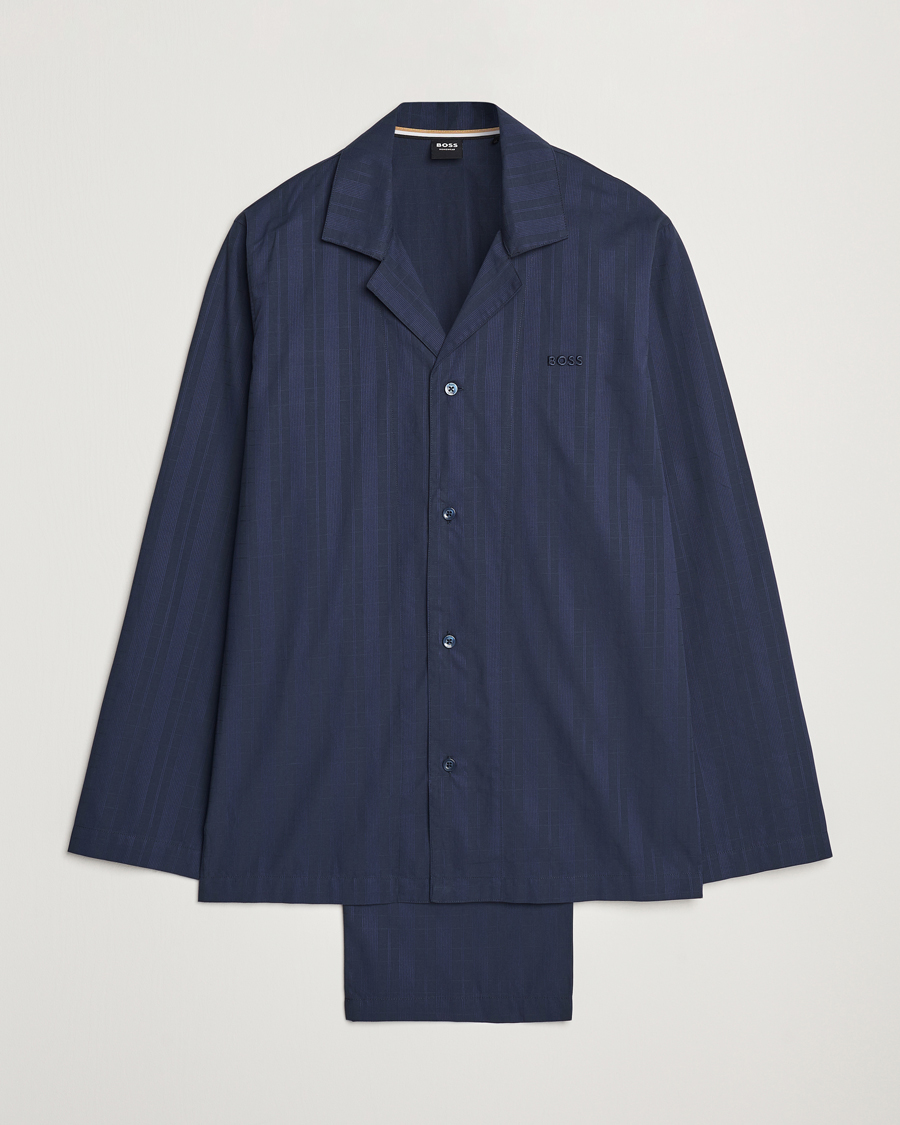 Heren | BOSS BLACK Premium Pyjama Set Dark Blue | BOSS BLACK | Premium Pyjama Set Dark Blue