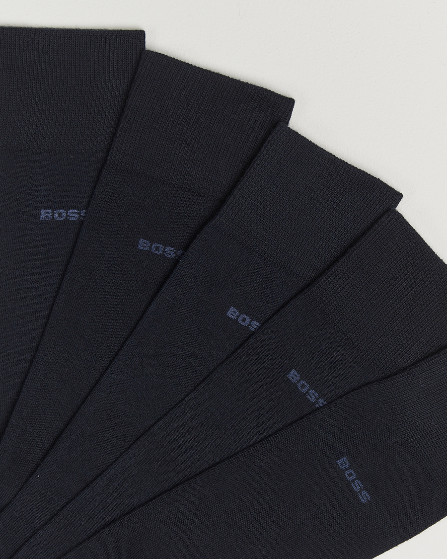 Heren | Ondergoed | BOSS BLACK | 5-Pack RS Uni Socks Dark Blue