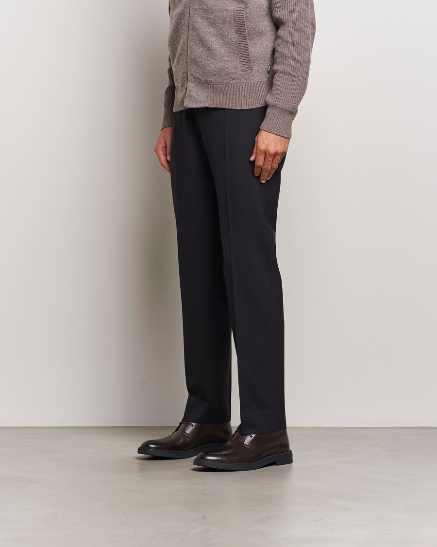 Heren | BOSS BLACK Calev Leather Chukka Boot Dark Brown | BOSS BLACK | Calev Leather Chukka Boot Dark Brown