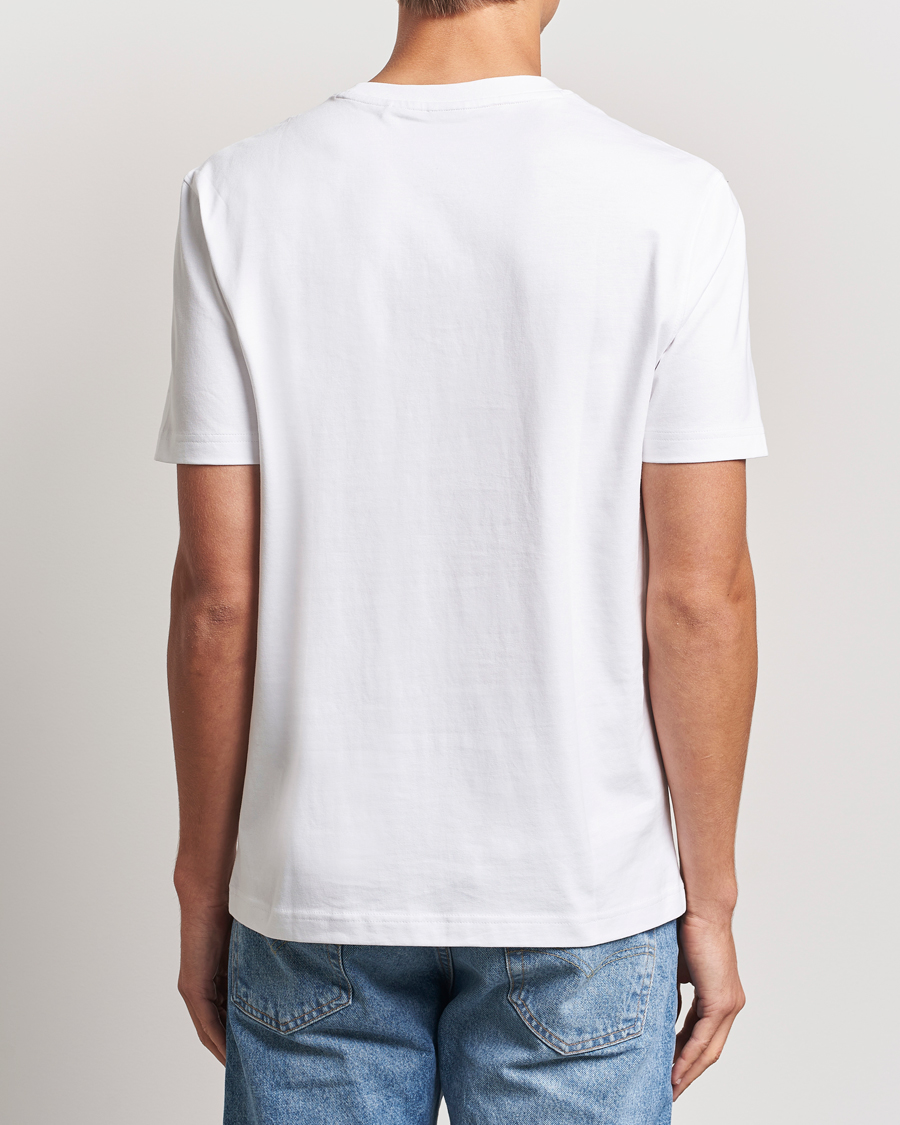 Heren | T-shirts | BOSS ORANGE | Printed Crew Neck T-Shirt White