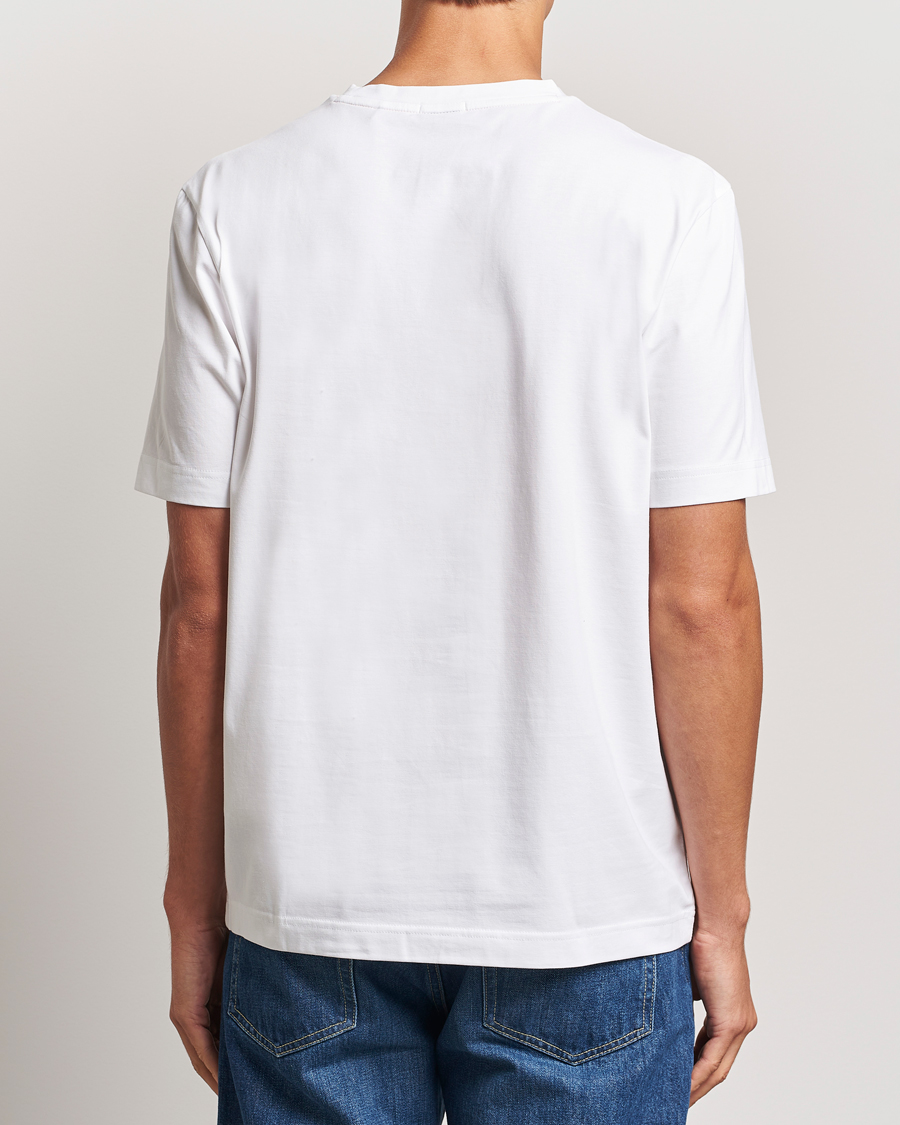 Heren | T-shirts | BOSS ORANGE | Tchup Logo Crew Neck T-Shirt White