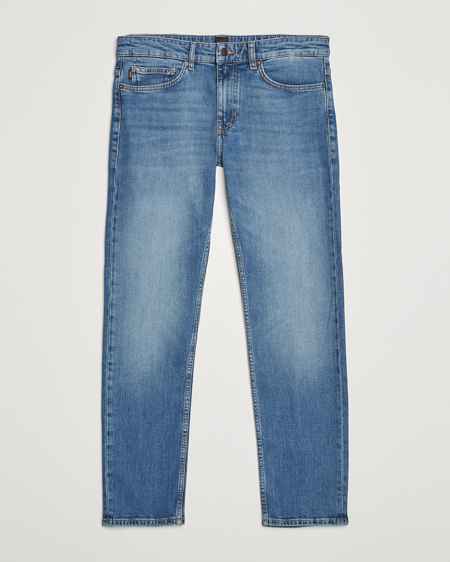 Heren | Jeans | BOSS ORANGE | Delaware Stretch Jeans Light Blue