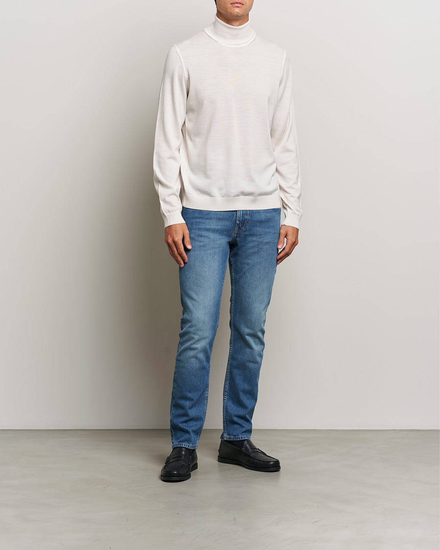 Heren | Jeans | BOSS ORANGE | Delaware Stretch Jeans Light Blue