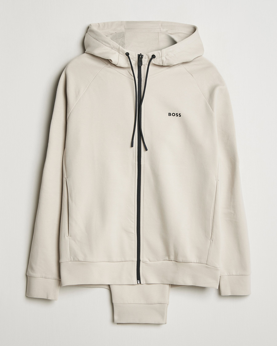 Heren | Truien | BOSS GREEN | Tracksuit Set Light Beige