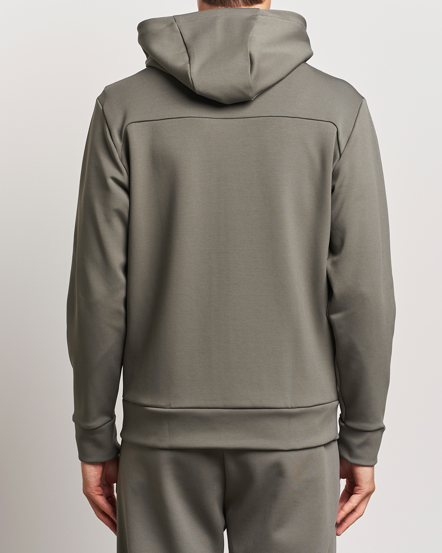 Heren | Truien | BOSS GREEN | Saggy Full Zip Hoodie Light Grey