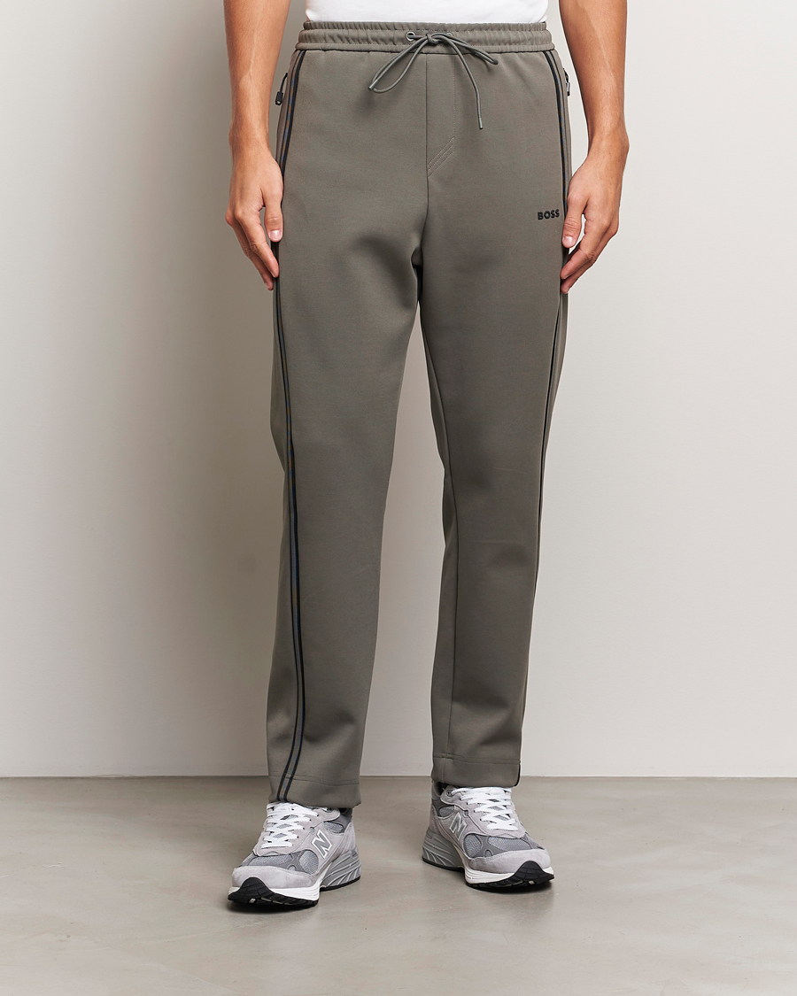 Heren | Broeken | BOSS GREEN | Hadim Sweatpants Light Grey