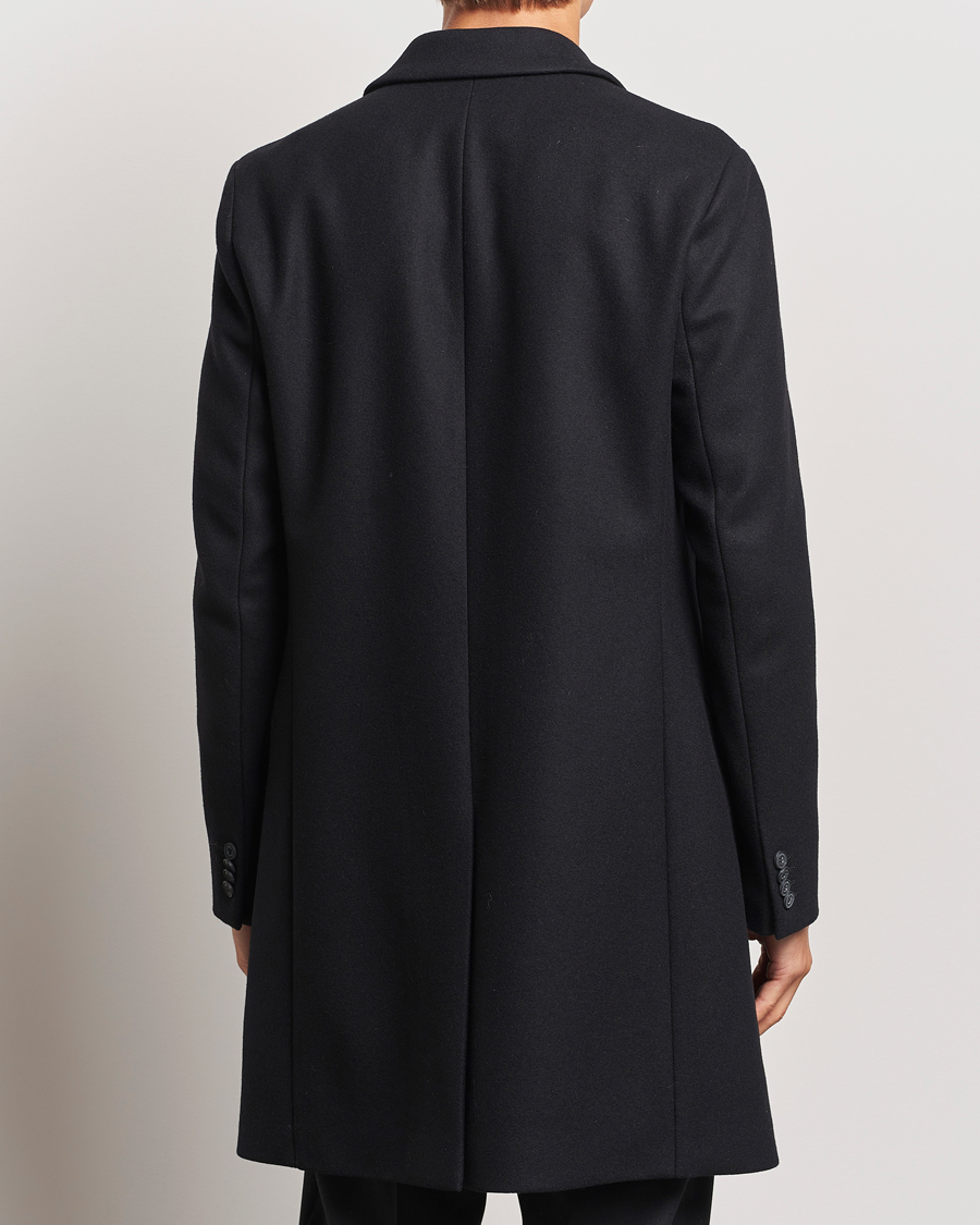 Heren | Jassen | HUGO | Migor Wool Coat Black