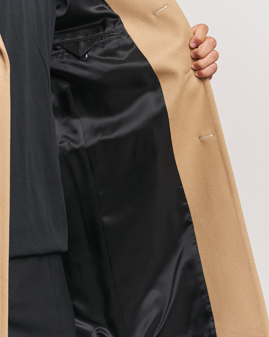 Heren | Jassen | HUGO | Migor Wool Coat Medium Beige