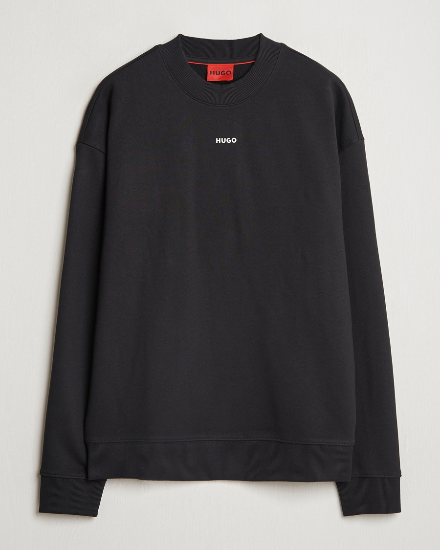 Heren | Truien | HUGO | Dapo Crew Neck Sweatshirt Black