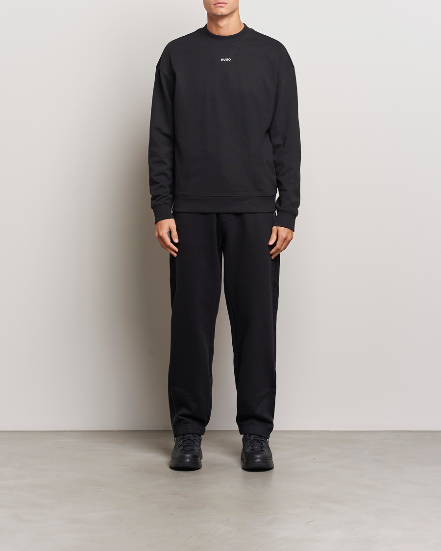 Heren | Truien | HUGO | Dapo Crew Neck Sweatshirt Black
